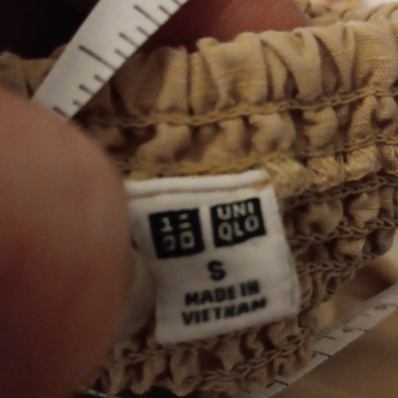 💜 3/$15💜Casual Khaki Women's Maxi Sundress w Pockets & Tie Straps, Small💜 - Picture 6 of 8